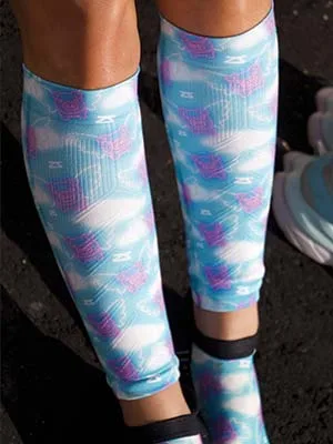 Zensah Running Leg Compression Sleeves - Shin Splint, Calf Compression Sleeve Men and Women Small-Medium Black - leg sleeves, limited edition, compression