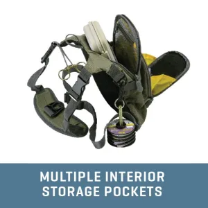 Allen Fall River Fishing Chest Pack Olive - image