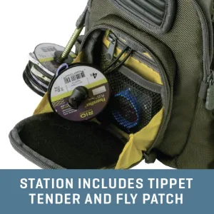 Allen Fall River Fishing Chest Pack Olive - image