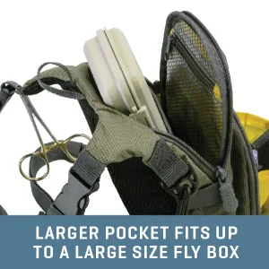 Allen Fall River Fishing Chest Pack Olive - image