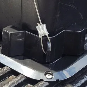 VersaChock Removable Cooler Mounting kit White - Versa Chock - Removable Chock System - Secure Towing