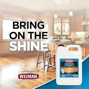 Weiman Hardwood Floor Cleaner - 128 Ounce Refill - Finished Engineered Hardwood Floors 128.0 Ounce - bring on the shine