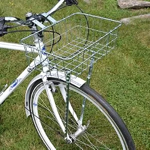 Wald 582 Folding Rear Bicycle Basket Black - Basket