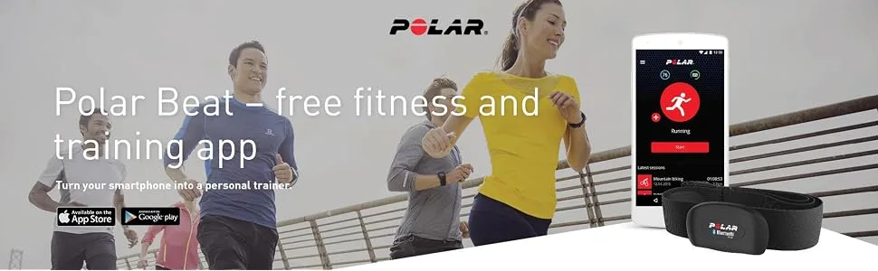 Polar H7 Bluetooth Heart Rate Sensor & Fitness Tracker Black Medium/XX-Large - product information 7