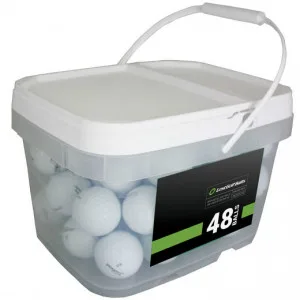 Titleist Player Mix 48 Recycled Golf Balls, White - titleist mix golf balls