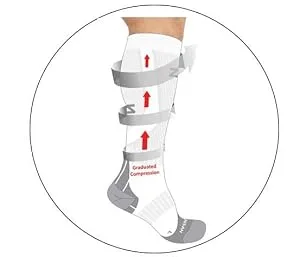 Zensah Tech+ Compression Socks - Running Compression Socks Large Black - product information 4