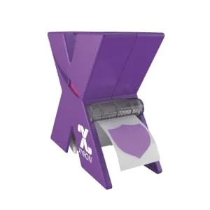 Xyron X150 Sticker Maker, For Scrapbooking, Crafts, Cards, School Projects, Acid-Free Adhesive, Portable, Purple (XRN150) Machine - product information 1