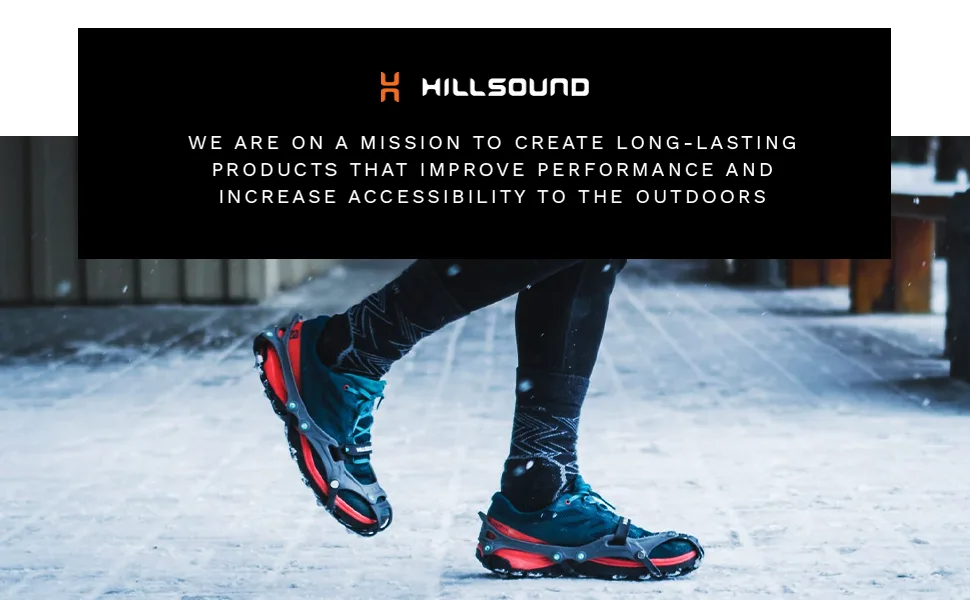 Hillsound Cypress6 | Six Point Instep Ice Cleat Traction System for Hiking and Glacier Trekking Black One Size - hillsound