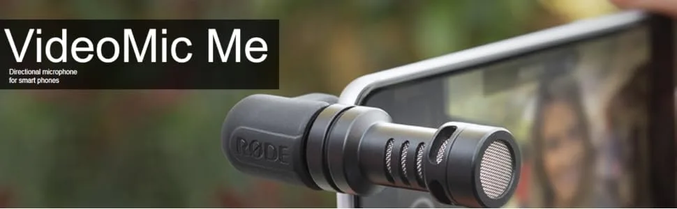Rode VideoMic Me Compact TRRS Cardioid Mini-Shotgun Microphone for Smartphones - product information 1