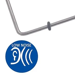LAMXD Needlecraft Large Jumbo Metal Yarn/Wool/String/Fiber Ball Winder Hand Operated,10-Ounce,with Thread Cutter Scissors, Blue and White - Low noise