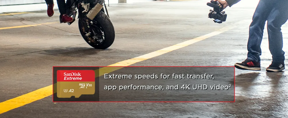 SanDisk 512GB Extreme microSDXC UHS-I Memory Card with Adapter - Up to 160MB/s, C10, U3, V30, 4K, A2, Micro SD - SDSQXA1-512G-GN6MA Card Only 512GB - product information 2