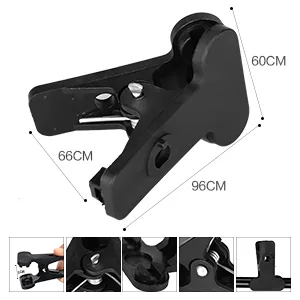 SH 2.6 X 3M Adjustable Background Stand Background Support Kit Removable with Carry Bag for Hanging Background Cloth1 8.5x10ft/ 2.6x3m - photo booth stand
