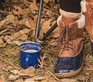 Stansport Enamel Percolator Mugs Blue - camping coffee