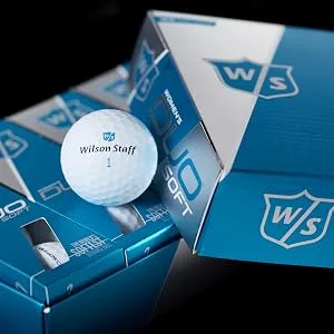 WILSON Staff DUO Golf Ball, Soft, Women's - women