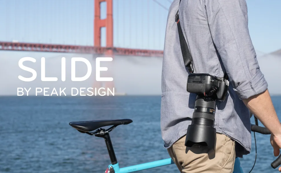 Peak Design SL-BK-3 Slide, Camera Strap, Black - Slide