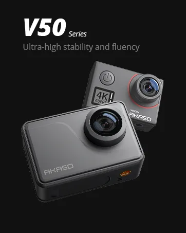 AKASO EK7000 Pro 4K Action Camera with Touch Screen EIS Adjustable View Angle Web Underwater Camera 40m Waterproof Camera Remote Control Sports Camera with Helmet Accessories Kit Black - product information 5