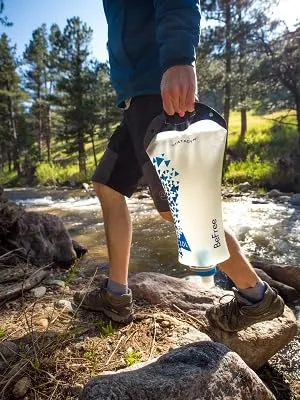 Katadyn BeFree 3.0L Water Filter, Fast Flow, 0.1 Micron EZ Clean Membrane for Personal or Small Group Camping, Backpacking or Emergency Preparedness (8019640) - BeFree 3.oL Microfilter