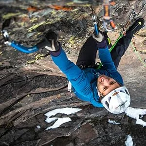 TRANGO Phase Quickdraw 6 Pack, 12 cm 12cm - Man Rock Climbing with Trango Climbing Gear
