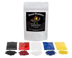 Moldable Plastic Pellets by Polly Plastics (80 oz. Value Pack) | Thermoplastic Beads | Great for Cosplay, Projects, Repairs, Hobbies, Art, Sculpture - product information 3