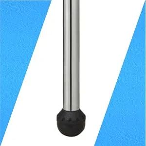 NSG Flight Premium Perfomance Pogo Stick - Ages 9 and Up - 80-180 Pounds Blue - foot pad