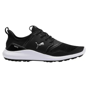 PUMA GOLF Men's Ignite Nxt Lace Golf Shoe 10.5 Peacoat-puma Team Gold-puma White - Performance Mesh +TPU