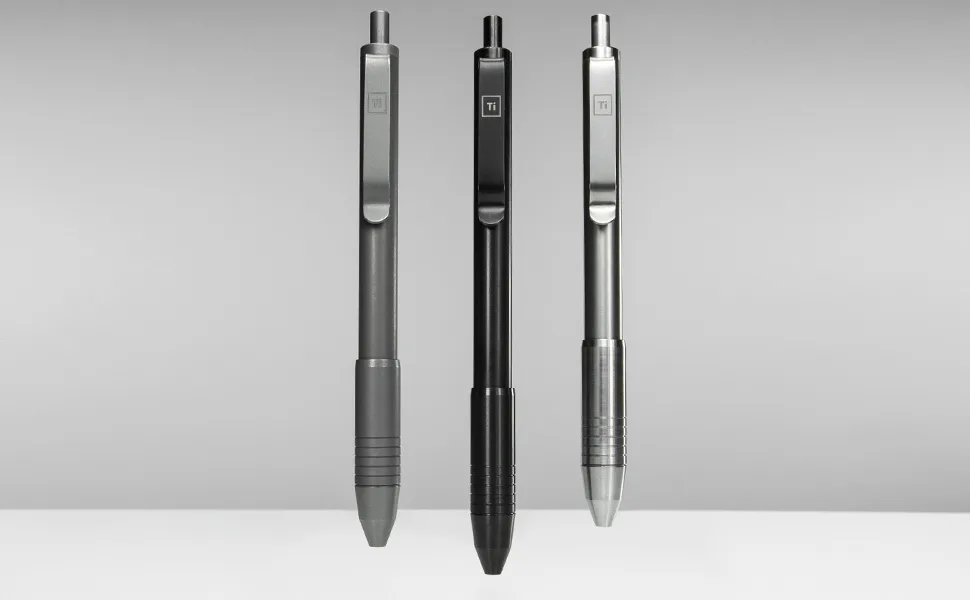BIG IDEA DESIGN Copper Click EDC Pen Copper - Red Tone - Ti Click EDC Pens, Titanium Pen, Metal Click Pen, Ti Pen, Best Pen, Nice Pen, EDC Pen