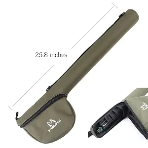 M MAXIMUMCATCH Maxcatch Ultra-Lite Fly Rod for Stream River Panfish/Trout Fishing 1/2/3 Weight and Combo Set Available Ultra-lite Rod Combo 6'6'' 2wt 4pcs - fly rod case