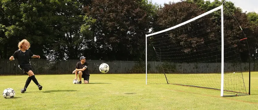 QuickPlay PRO Soccer Goal Target Nets with 7 Scoring Zones  Practice Shooting & Goal Shots. Soccer Goal Frame not Included. 2) Target Net 12x6' - portable soccer goals, backyard soccer goals, goalposts soccer, soccer nets