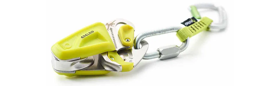 EDELRID Ohm Assisted-Braking Resistor - Oasis - Ohm on its side