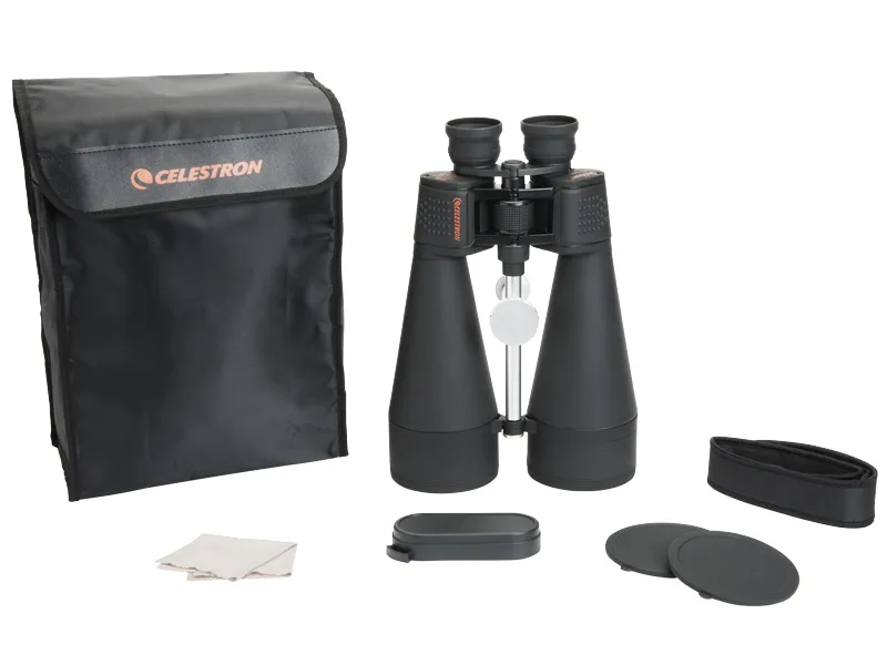 Celestron  SkyMaster 20X80 Binocular  Outdoor and Astronomy Binocular  Large Aperture for Long Distance Viewing  Multi-coated Optics  Carrying Case Included  Ultra Sharp Focus SkyMaster 20x80 Binocular Binoculars - Better Viewing