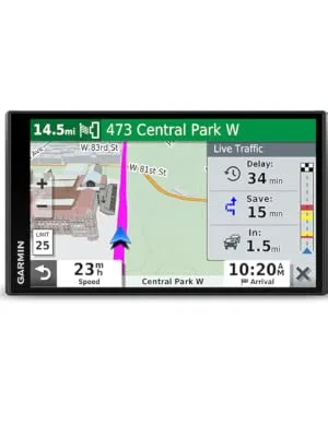 Garmin 010-02038-02 DriveSmart 65, Built-In Voice-Controlled GPS Navigator with 6.95 High-Res Display , Black DriveSmart 65 & Traffic Navigator - Drive 2019