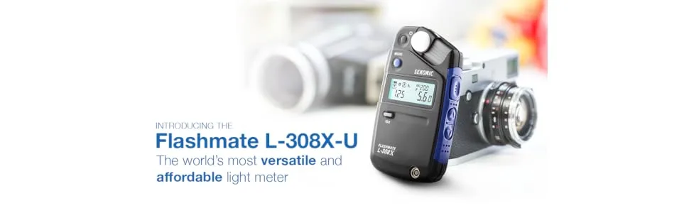 Sekonic L-308X-U Flashmate Light Meter (401-305) - product information 1