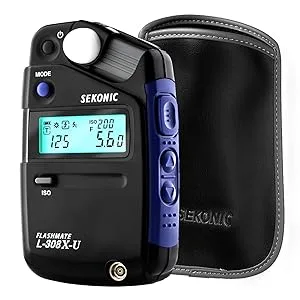 Sekonic L-308X-U Flashmate Light Meter (401-305) with Deluxe case - Sekonic L-308X-U Flashmate Light Meter (401-305)