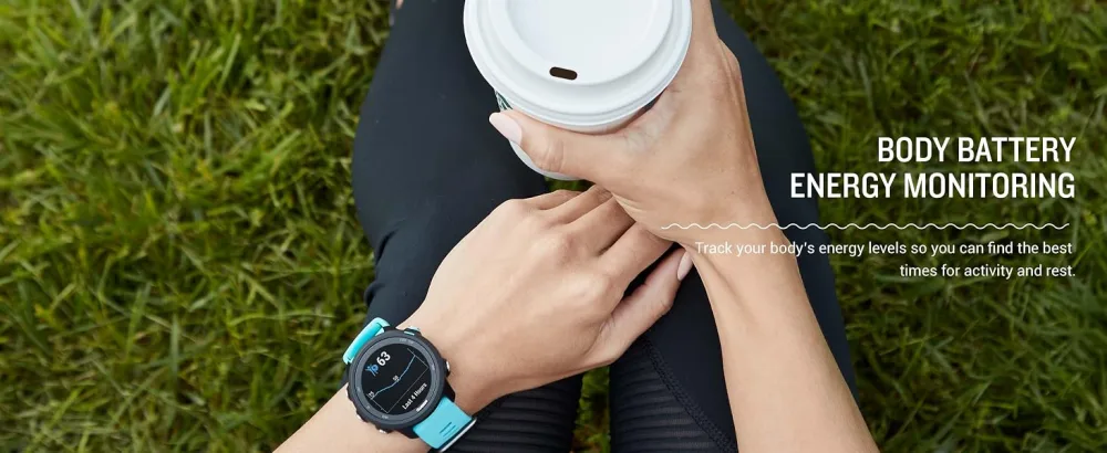 Garmin Forerunner 245 Music, GPS Running Smartwatch with Music and Advanced Dynamics, Aqua Aqua Music GPS Smartwatch - Garmin Forerunner 245 Music