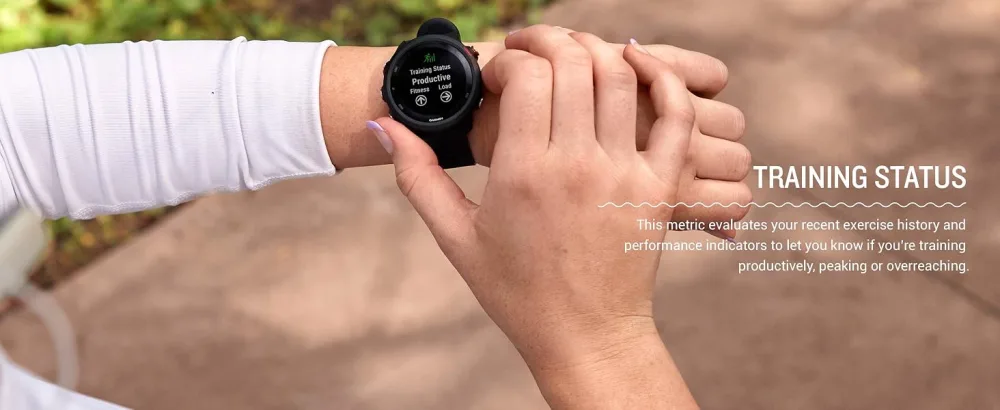 Garmin Forerunner 245 Music, GPS Running Smartwatch with Music and Advanced Dynamics, White White Music GPS Smartwatch - Garmin Forerunner 245 Music