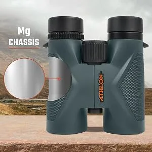 Athlon Optics Midas Binoculars for Adults and Kids, Waterproof, Durable Binoculars for Bird Watching 8x42 - Magnesium Chassis
