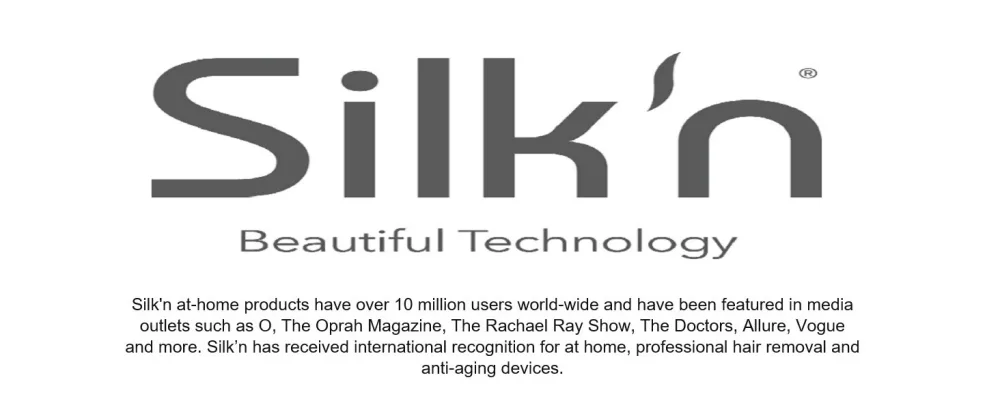 Silkn Silhouette Body Contouring and Cellulite Reduction Device with LED Light Therapy - Silk