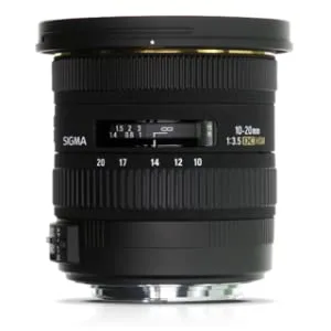 Sigma 10-20mm f/3.5 EX DC HSM ELD SLD Aspherical Super Wide Angle Lens for Sony Digital SLR Cameras For Sony DSLR Cameras - product information 1
