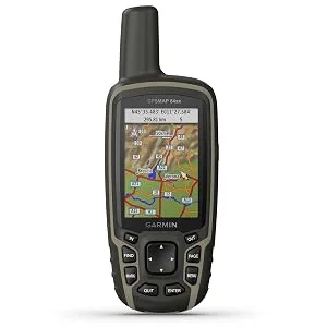 Garmin 010-02258-10 GPSMAP 64sx, Handheld GPS with Altimeter and Compass, Preloaded With TopoActive Maps, Black/Tan - GPSMAP 64sx