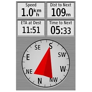 Garmin 010-02258-10 GPSMAP 64sx, Handheld GPS with Altimeter and Compass, Preloaded With TopoActive Maps, Black/Tan - GPSMAP 64x series