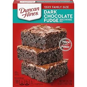 Duncan Hines Brownie Mix, Dark Chocolate, 18.2 oz - product information 1