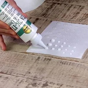 Aleene's 29-2 Tack-It Over & Over Liquid Glue 4oz 1 - how to make glue dots
