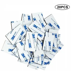 Avando Double Sided Foam Tape Strong Pad Mounting,Black Self-Adhesive Tape Include Square Round and Rectangular(60Pcs) - product information 3