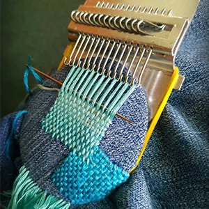 Darning Mini Loom Machine, Speedweave Darning Loom Tool Small Weaving Loom Kit Speedweve Darning Tool DIY Darning Machine Weaving Mending Repair Tool for Jeans Socks Clothes (10 Hook) - Speedweave Darning Loom