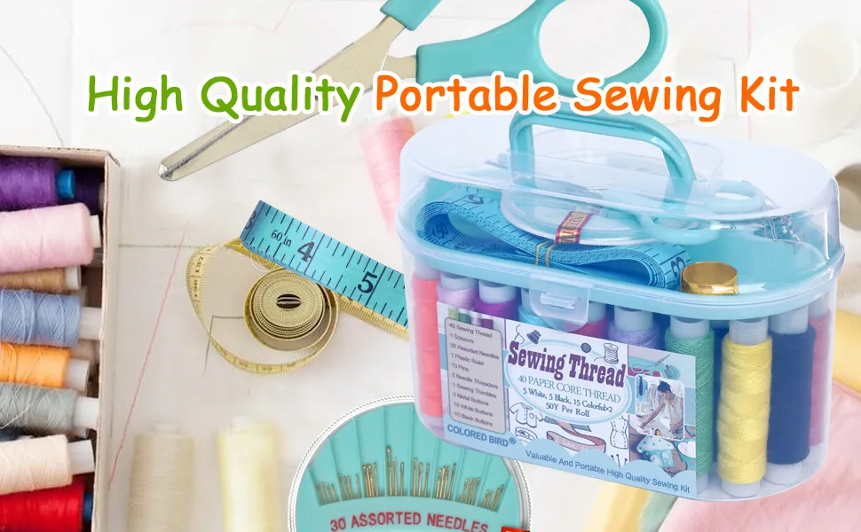 Sewing kit Sewing Thread Sewing Supplies Family Repair Kit Traveler Sewing Project kit DIY Sewing Supplies Organizer - product information 4