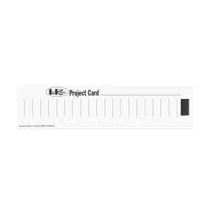 Dritz PL-3P Project Cards, Large, White, 3 Count - image