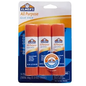 Elmer's All Purpose Glue Sticks, Washable, 22 Grams, 3 Count - product information 2