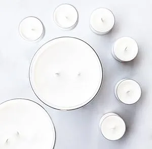 EricX Light 100 Piece Cotton Candle Wick 6" Pre-Waxed for Candle Making,Candle DIY - product information 8