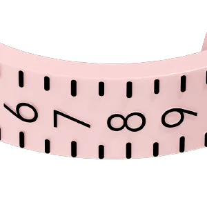 esLife Ring Sizer Measuring Tool Reusable Finger Size Gauge Jewelry Sizing Tool 1-17 USA Rings Size (Pink) Pink 1 pack - esLife