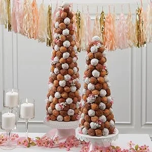FloraCraft CraftFM 2 Piece Cone 2.75 Inch x 6 Inch White 6 x 4.5 x 3" White - Celebrations